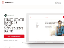 Tablet Screenshot of efirststatebank.com